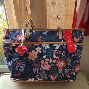 NWT Rosetti Floral bag "Tessa tote"